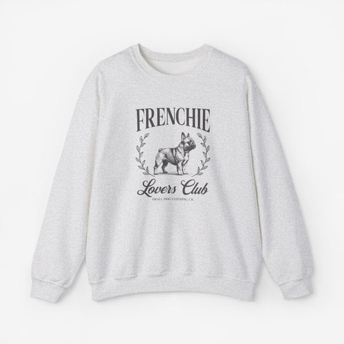 French Bulldog Sweatshirt for Women - Frenchie Lovers Club Sweatshirt