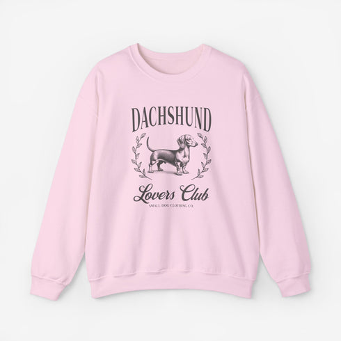 Dachshund Lovers Club Sweatshirt for Women - Crew Sweatshirt