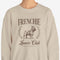 French Bulldog Sweatshirt for Women - Frenchie Lovers Club Sweatshirt