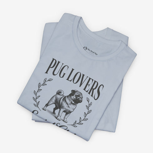 Pug Shirt for Women - Pug Lovers Club Tee