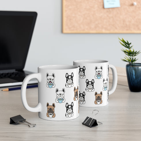 French Bulldog Mug 11oz - Frenchie Lover Gift