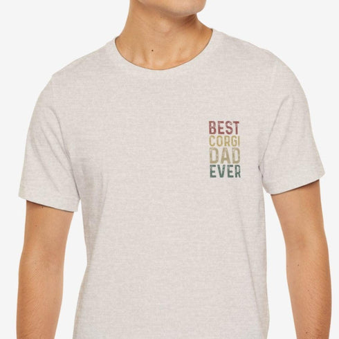 Corgi Dad T-Shirt - Corgi Shirt for Men