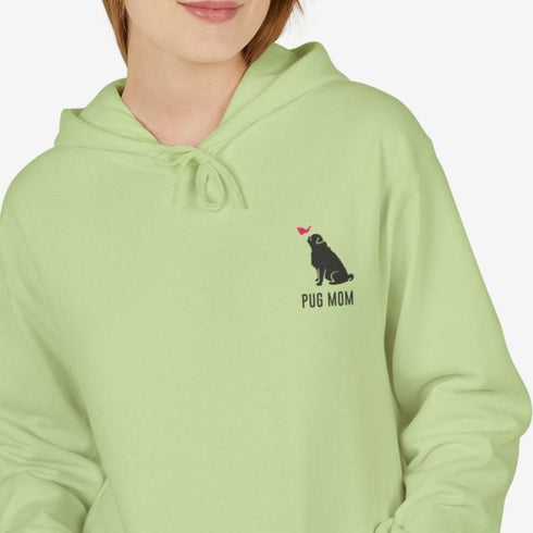 Pug Mom Hoodie for Women