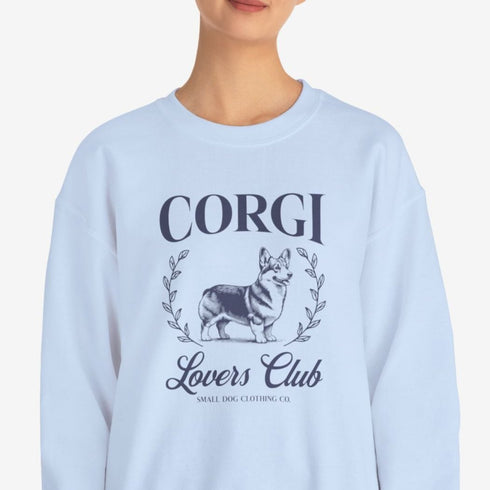Corgi Sweatshirt for Women - Corgi Lovers Club Sweatshirt
