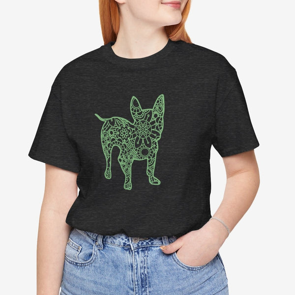 Frenchie Mandala T-Shirt - French Bulldog Shirt for Women