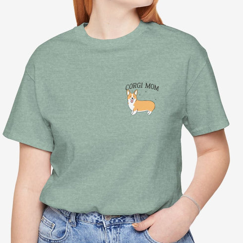 Corgi Mom Shirt - Corgi Tee for Women - Corgi Gift