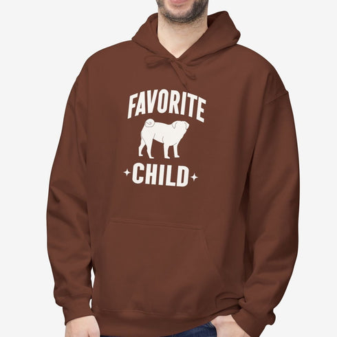 Pug Hoodie for Men - Funny Pug Dad Hoodie