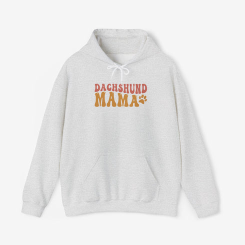 Dachshund Hoodie - Retro Dachshund Mom Hoodie - Dachshund Gift