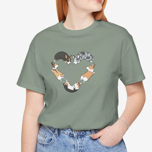 Corgi Shirt for Women - Corgi Lover Tee - Corgi Gift