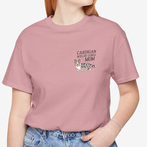 Cardigan Welsh Corgi Mom Shirt - Corgi Tee for Women