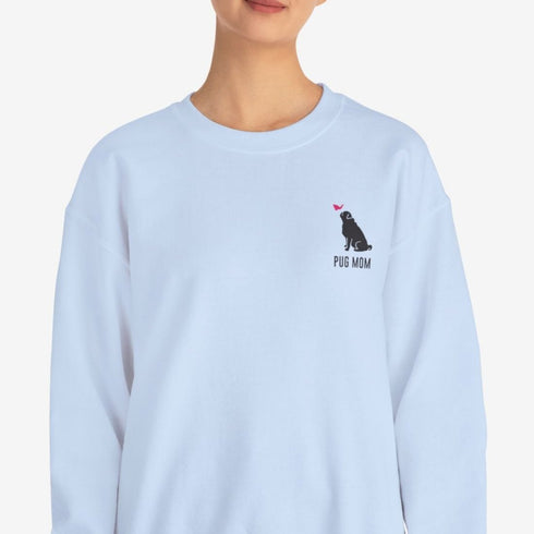 Pug Sweatshirt for Women - Pug Mom Sweatshirt