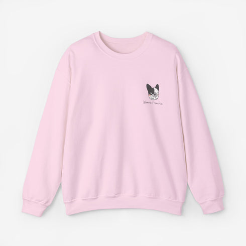 French Bulldog Sweatshirt for Women - Cute Frenchie Sweatshirt