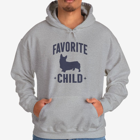 Corgi Men's Hoodie - Best Corgi Dad - Corgi Gift for Men