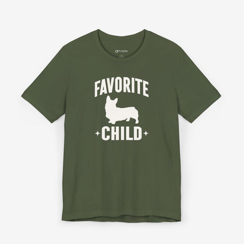 Corgi Mom Shirt - Favorite Child Dog Corgi Owner T-shirt