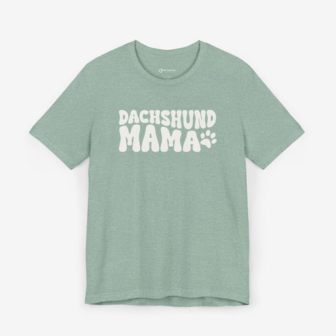 Dachshund Mama Retro Shirt - Dachshund Mom T-Shirt