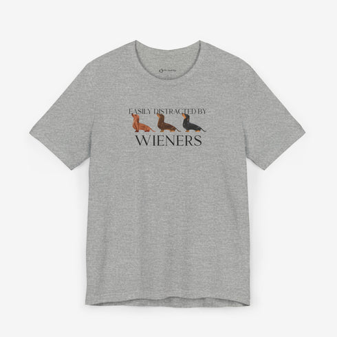 Funny Dachshund T- Shirt for Women - Wiener Dog Tee for Women
