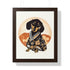 Dachshund Framed Poster - Dachshund Wall Art