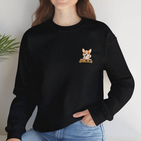 Corgi Sweatshirt for Women - Cute Kawaii Corgi Sweatshirt