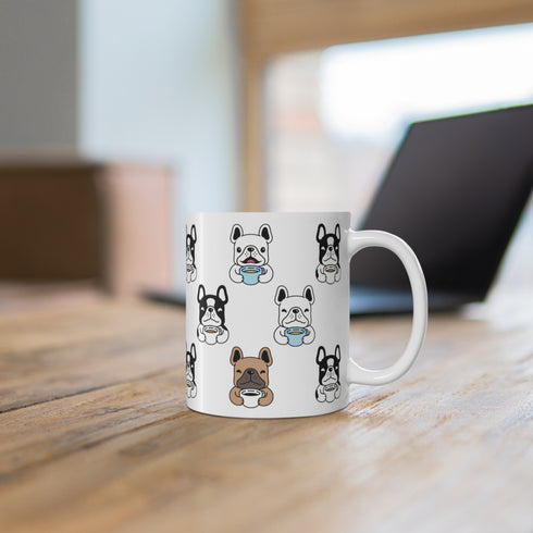French Bulldog Mug 11oz - Frenchie Lover Gift