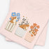 corgi t shirt for women. Color soft pink
