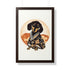 Dachshund Framed Poster - Dachshund Wall Art