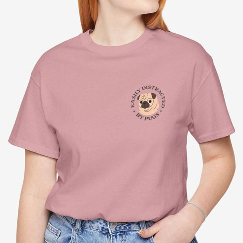 Pug Funny T- Shirt for Women - Pug Tee for Women