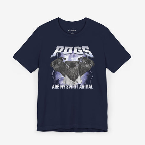 Pug Metal Shirt - Pug T- Shirt for Men