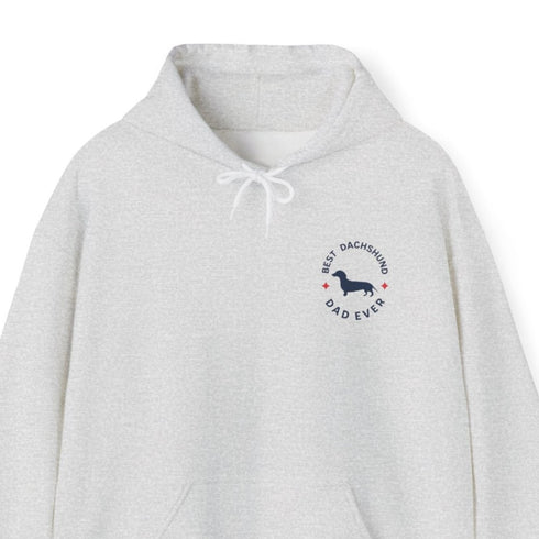 Dachshund Hoodie - Best Dachshund Dad Ever - Dachshund Gift