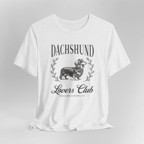Longhaired Dachshund Shirt for Women - Dachshund Lovers Club Tee