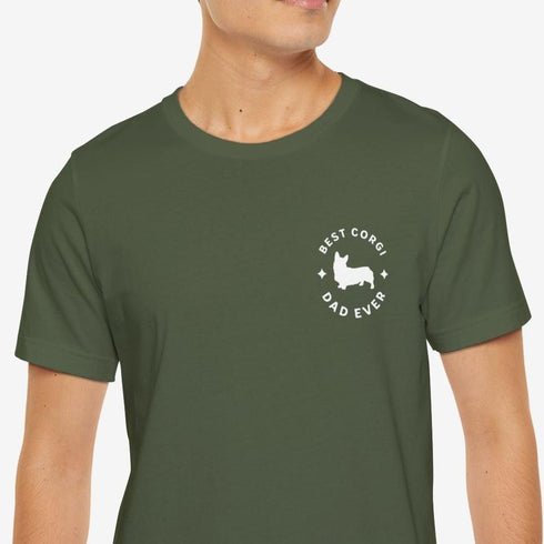 Corgi Dad T-Shirt - Corgi Shirt for Men