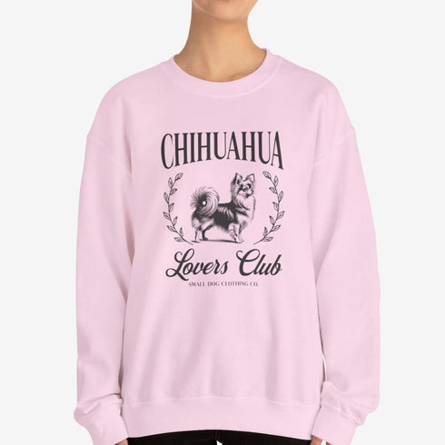 Longhaired Chihuahua Sweatshirt for Women