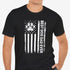 American Flag Dog Dad Tee - Dog Dad Gift