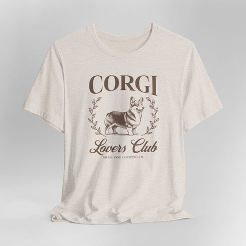 Corgi T-Shirt - Corgi Lovers Club - Corgi Shirt for Women