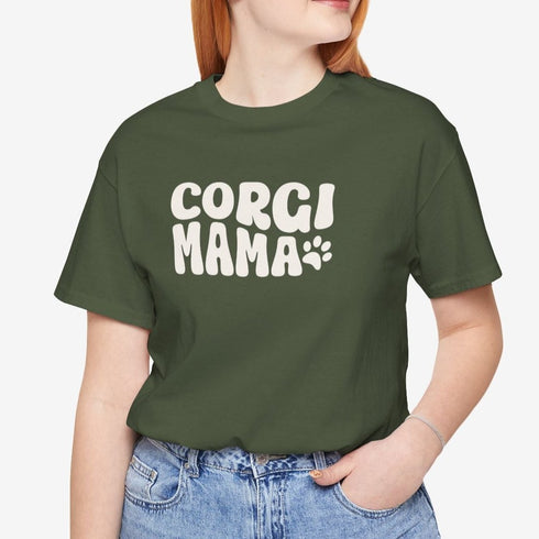 Corgi Mom T- Shirt - Corgi Tee for Women