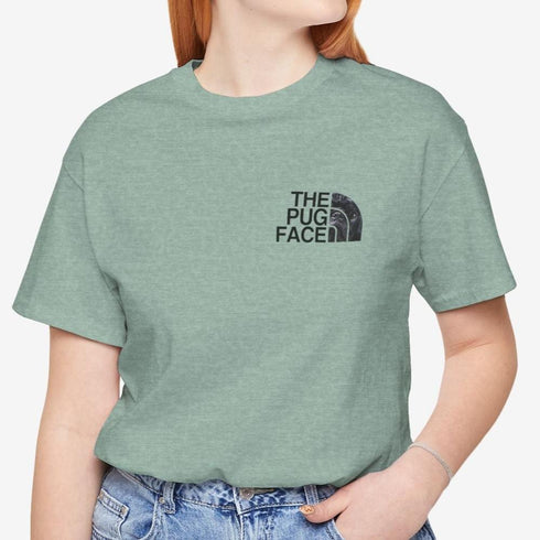 Black Pug Funny T- Shirt for Women - Pug Tee for Women