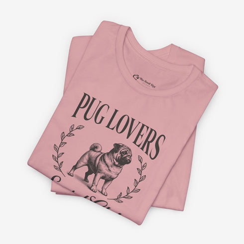 Pug Shirt for Women - Pug Lovers Club Tee