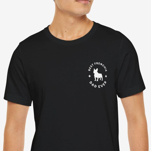 Frenchie Dad T- Shirt - French Bulldog Shirt for Men