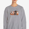 Dachshund Autumn Sweatshirt for Women - Crew Sweatshirt