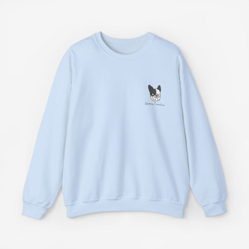 French Bulldog Sweatshirt for Women - Cute Frenchie Sweatshirt