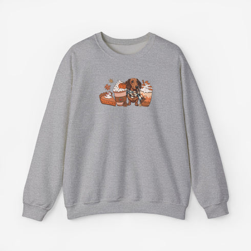 Dachshund Autumn Sweatshirt for Women - Wiener Dog Sweatshirt
