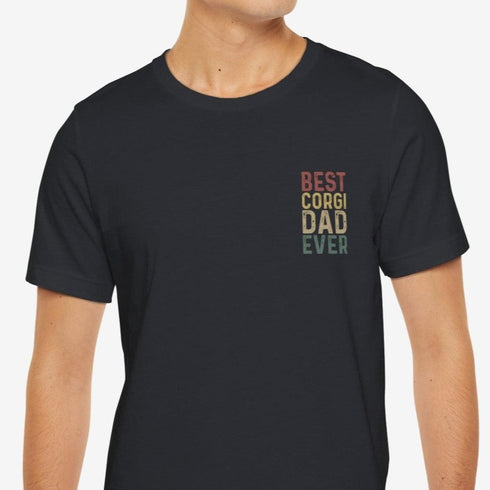 Corgi Dad T-Shirt - Corgi Shirt for Men