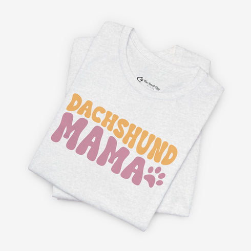 Dachshund Mama Retro Shirt - Dachshund Mom T-Shirt