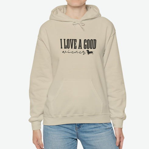 Dachshund Hoodie - I Love A Good Wiener - Dachshund Gift