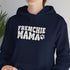 Frenchie Mom Hoodie for Women - Retro French Bulldog Hoodie