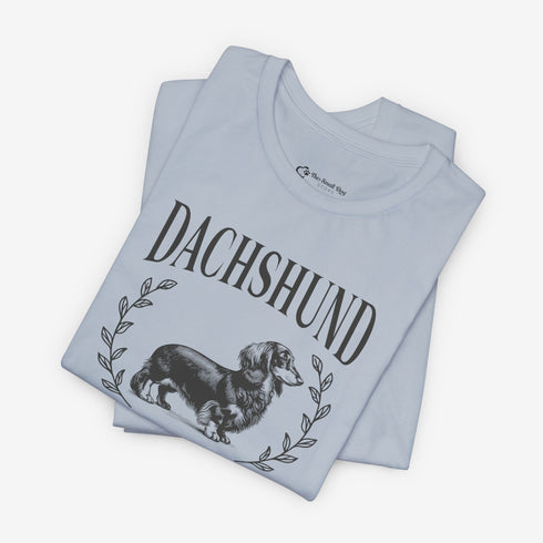 Longhaired Dachshund Shirt for Women - Dachshund Lovers Club Tee