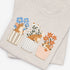 corgi t shirt for women. Color beige