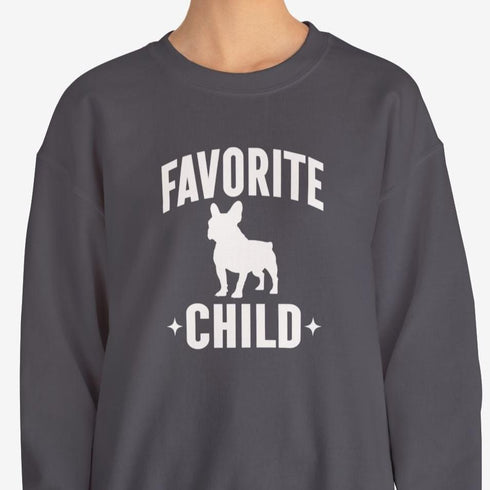French Bulldog Sweatshirt for Women - Funny Frenchie Mom Sweatshirt
