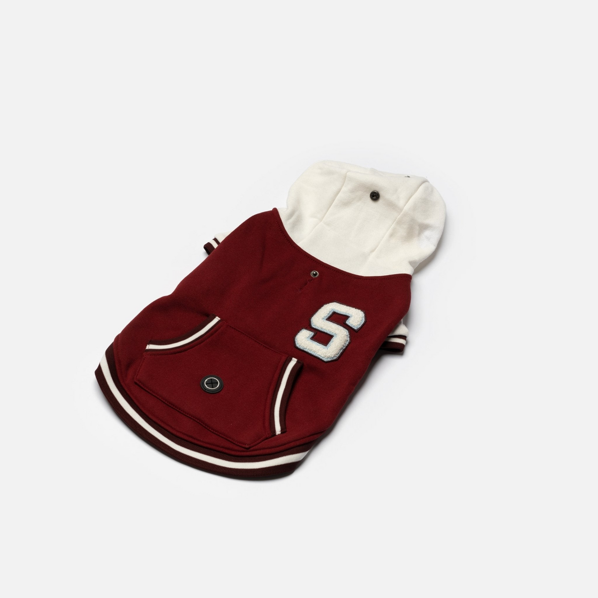 SilverPaw Otis Varsity Dog Jacket for Dachshunds, Frenchies
