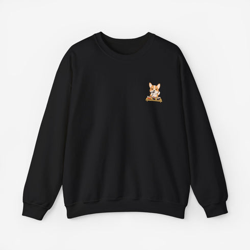 Corgi Sweatshirt for Women - Cute Kawaii Corgi Sweatshirt