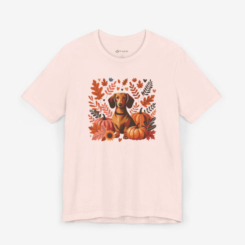Dachshund Fall Shirt for Women - Dachshund Autumn Tee